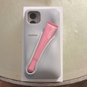RHODE Light Gray Lip Case for iPhone 13